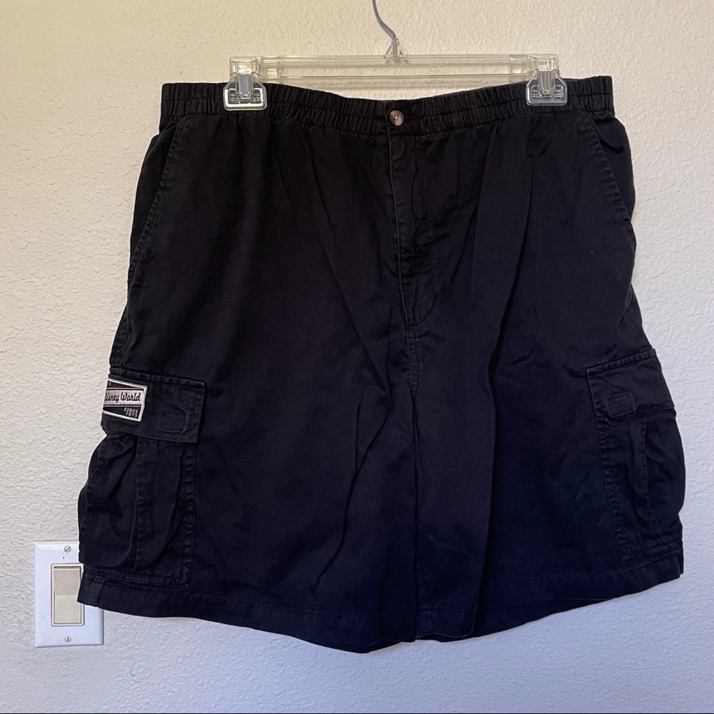 Walt Disney World Black Cargo Shorts